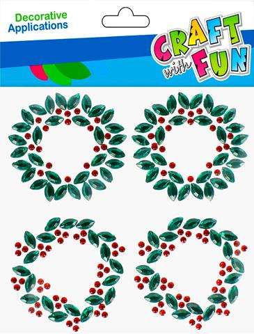 Christmas Decor Sticker Christmas Wreath