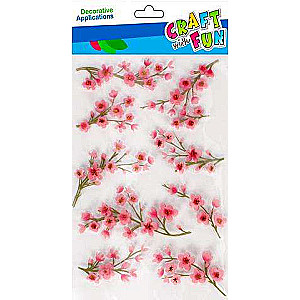 Decor sticker 10 pcs. Branches/flowers of sakura