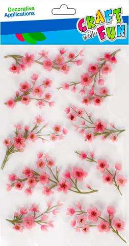 Decor sticker 10 pcs. Branches/flowers of sakura