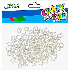 Decor 20g Pearl Hearts