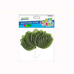Decor 12 pcs 5.5 cm green leaf