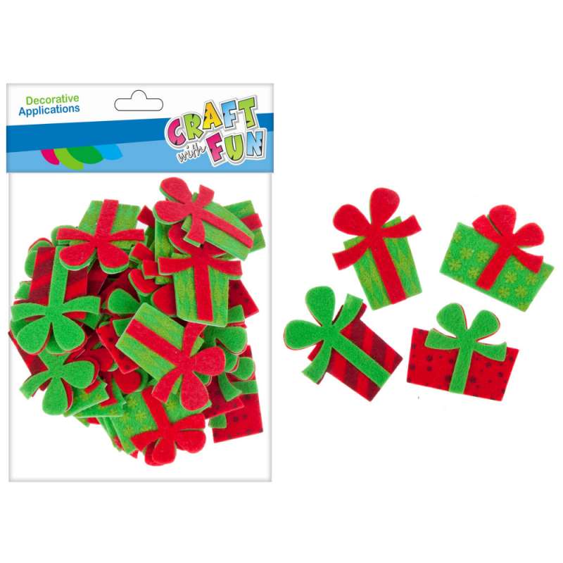 New Year Decor-Sticker 30pcs. felt Gift