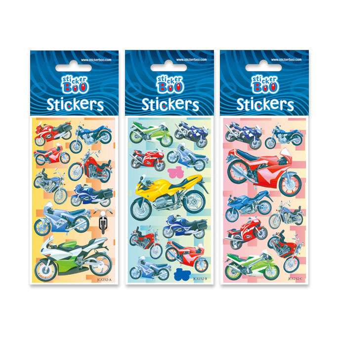 Stickers 66x180mm Moto