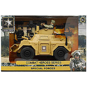Military Vehicle Toy with Accessories 27x18x12cm