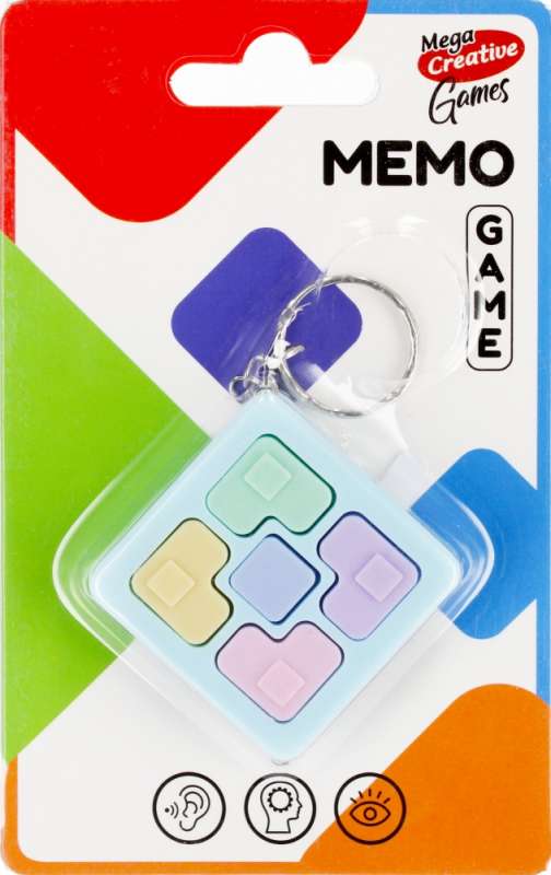 Electronic game keychain Memory mix MEGA CREATIVE