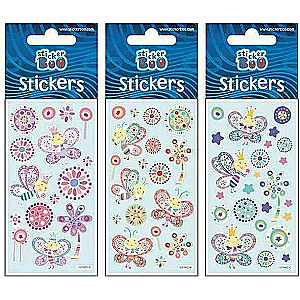 Stickers 66x180mm Butterflies