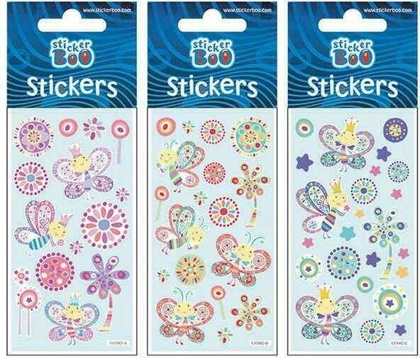 Stickers 66x180mm Butterflies