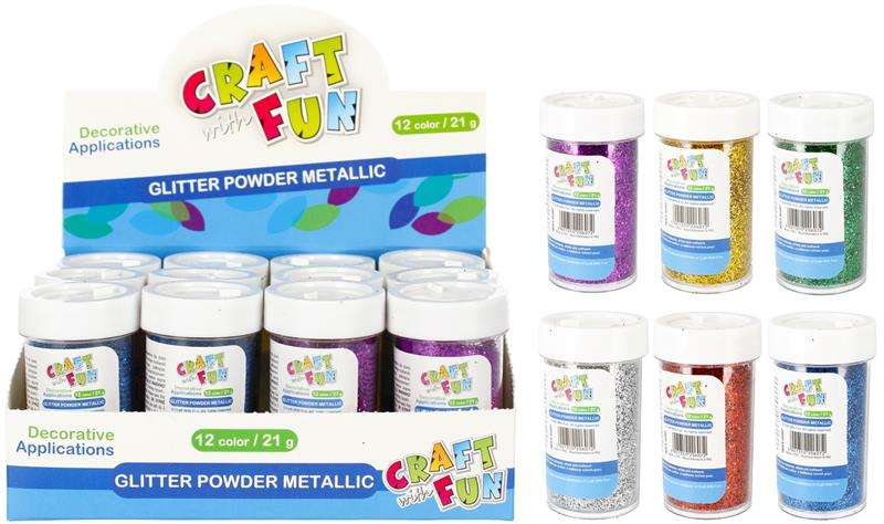 Decorative Glitter 21g, MIX