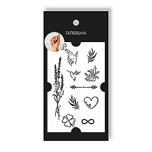 Tattoo - disposable sticker Gentle mini-tattoos 10.5x6cm