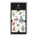 Tattoo - disposable sticker Rocket 10.5x6cm