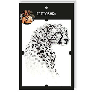 Tattoo - Temporary Sticker Cheetah 15.5x21cm