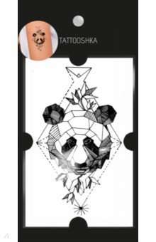 Tattoo - Temporary Sticker Geometric Panda 10.5x6cm