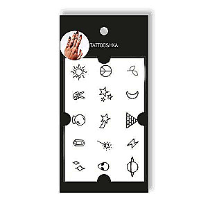 Tattoo - temporary sticker Magic set 10.5x6cm