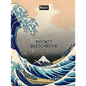 MyArt. Pocket Sketchbook. The Great Wave off Kanagawa 48 sheets