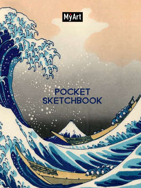MyArt. Pocket Sketchbook. The Great Wave off Kanagawa 48 sheets