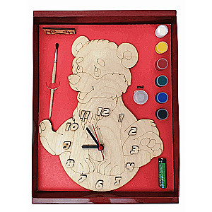 Watches with a Painted Dial - Bear with Paints