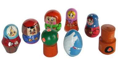 Finger Puppet Theater - Geese-Swans 8 pcs.