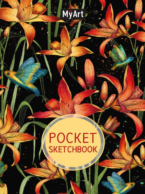 MyArt. Pocket Sketchbook. Lilies 48 sheets