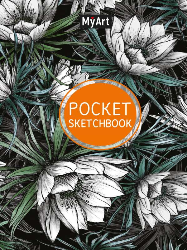 MyArt. Pocket Sketchbook. Night Garden 48 sheets