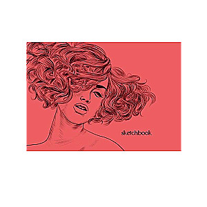 MyArt. Sketchbook 180 x 120 mm. Girl