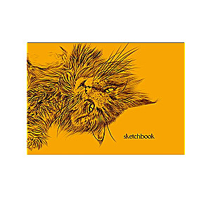MyArt. Sketchbook 180 x 120 mm. Cat
