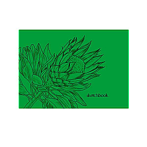 MyArt. Sketchbook 180 x 120 mm. Flower