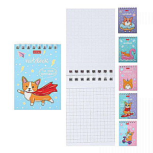 Notebook 40 sheets A7 - Funny Corgis