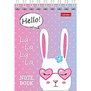 Notebook 40 sheets A7 - Funny Bunnies