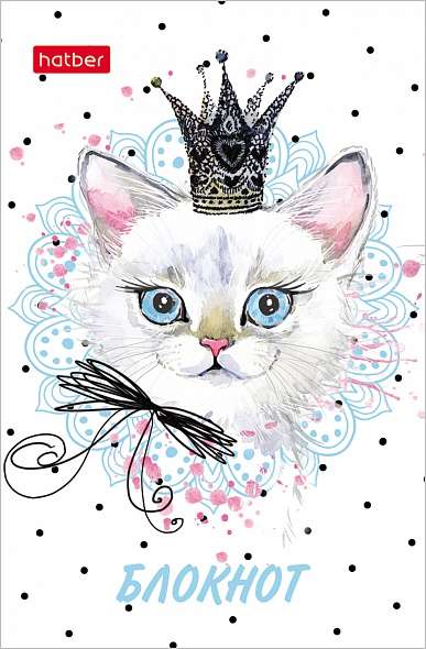 Notepad 48 sheets A7 - Fashionable Faces