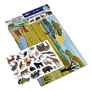 Magnetic Stories - Safari Zoo