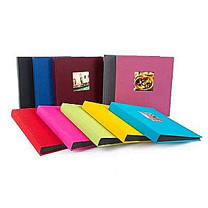 Photo album 30x31cm 60 sheets BV black pages