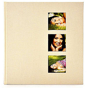 Photo album 30x31cm 60 sheets. Style beige
