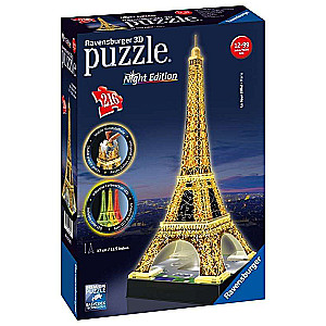 3D Puzzle Eiffel Tower with Backlight