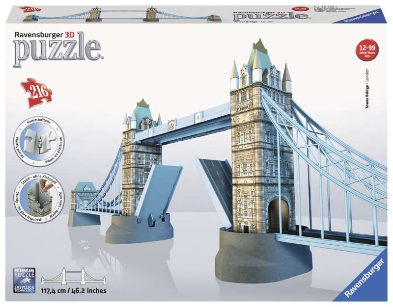 3D Puzzle Tower Bridge