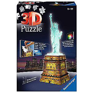 3D Puzzle Statue of Liberty with Backlight