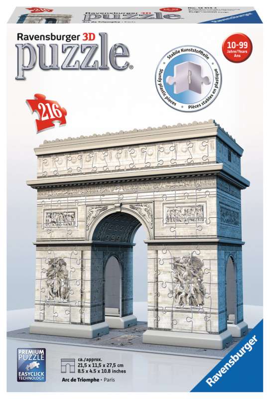 3D Puzzle Arc de Triomphe
