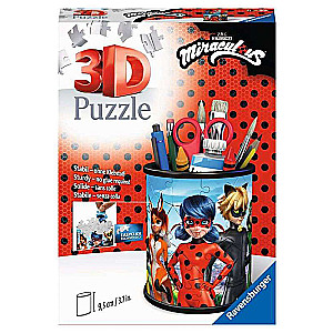 3D Puzzle Pencil Holder Miraculous