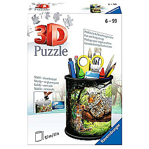 3D Puzzle Pencil Holder Big Cats