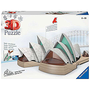 3D Puzzle Sydney Opera, 237 pcs
