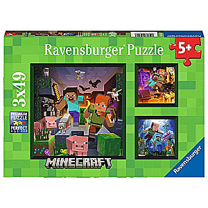 Minecraft Puzzle, 3x49