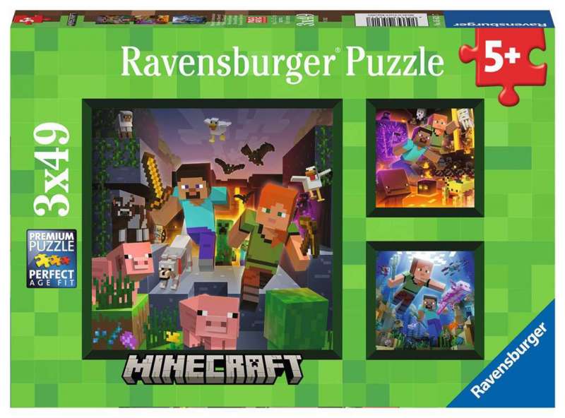 Minecraft Puzzle, 3x49