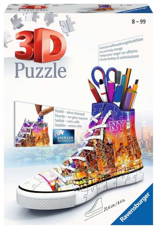 3D Puzzle Pencil Holder Keda Skyline NY 108