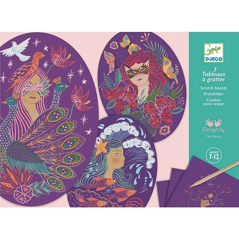 Scratch Pictures - Goddesses