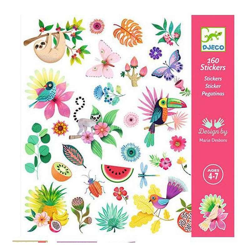 Stickers Paradise, 160 pcs.