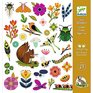 Stickers Garden, 160 pcs.