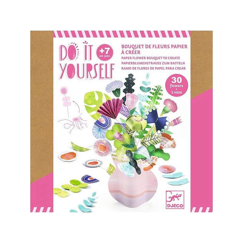 Do it yourself! - Paper flowers creative kit