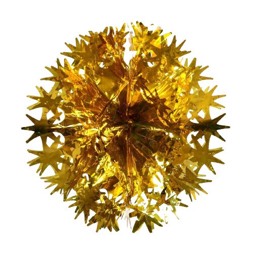 Foil Balloon Star 40x20 cm, mix