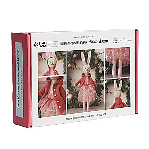Soft Toy Bunny Jessie, Sewing Kit, 15.6 × 22.4 × 5.2 cm