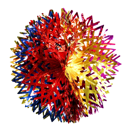 Foil Balloon d-40 cm Thread