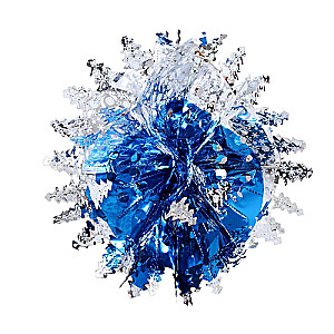 Foil Ball d-30 cm Christmas Trees, mix